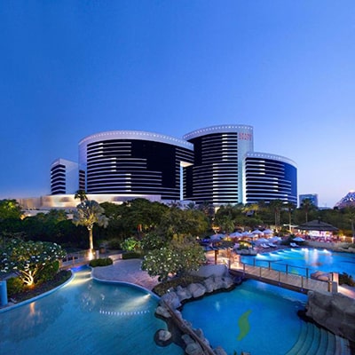 تور دبی هتل گرند حیات - هوایی